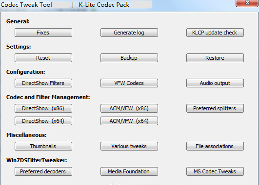 K-Lite Mega Codec Pack