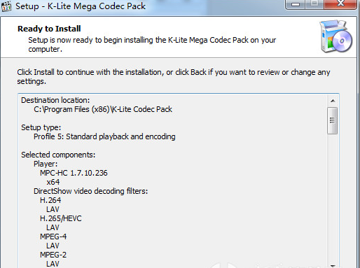 K-Lite Mega Codec Pack