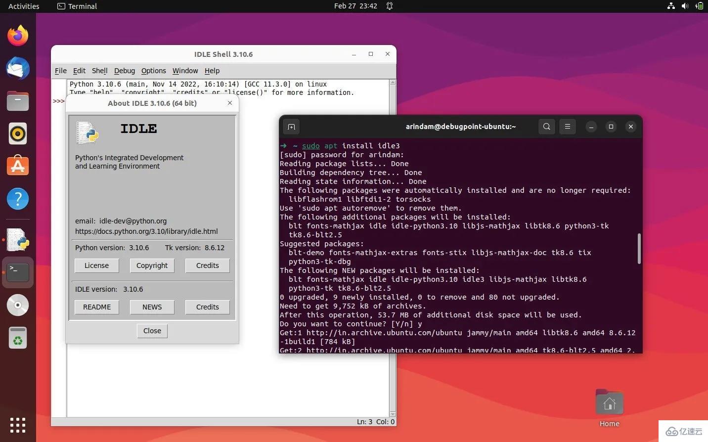 怎么在Ubuntu和其他Linux下安装IDLE Python IDE