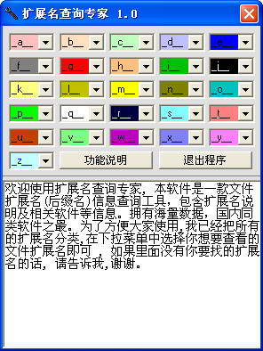 扩展名查询专家