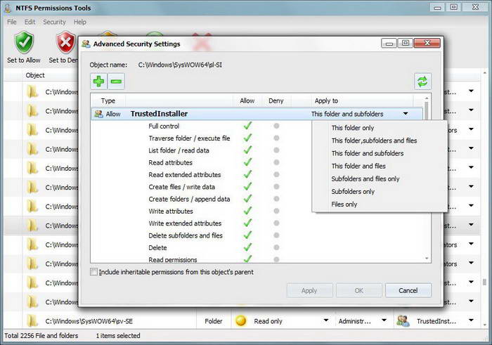 NTFS Permissions Tools