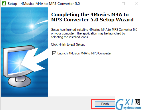4Musics M4A到MP3转换器