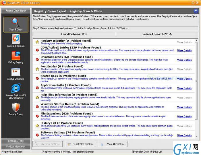 Registry Clean Expert