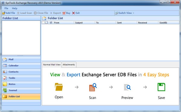 SysTools Exchange Recovery