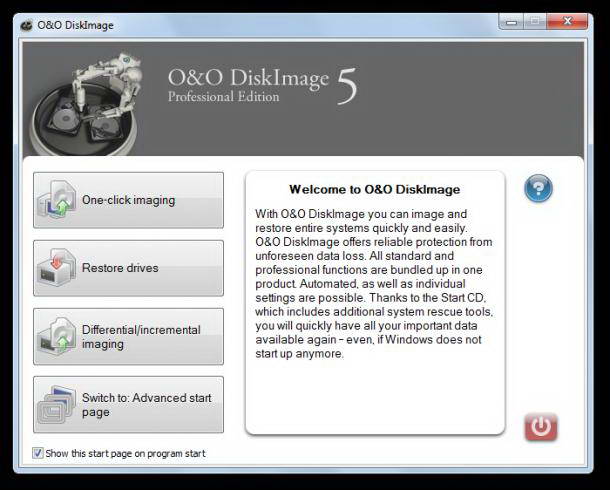 O&O DiskImage 4 Express Edition