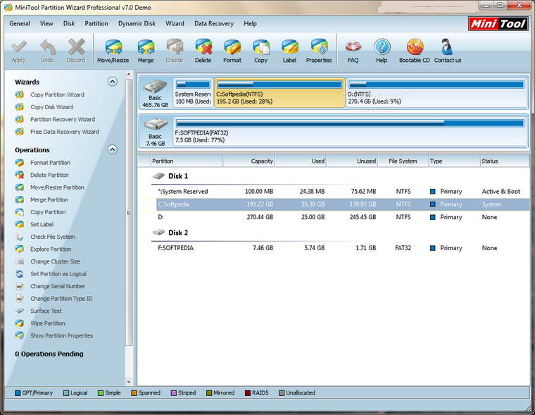 Partition Wizard Professional Edition