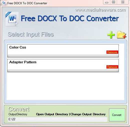 Free Docx to Doc Converter