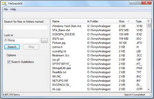 FileSearchEX
