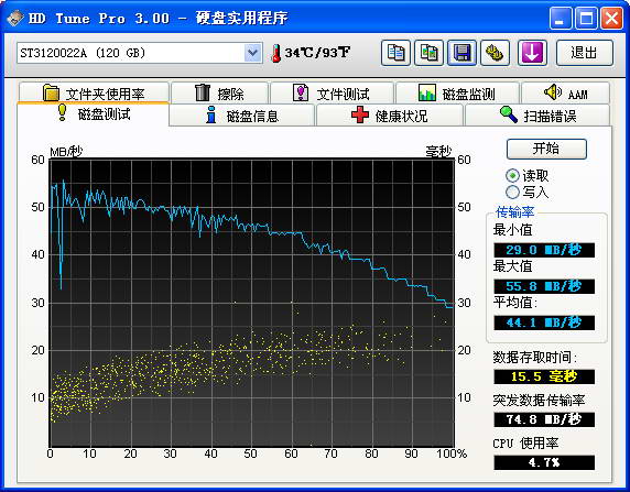 HD Tune(移动硬盘修复)