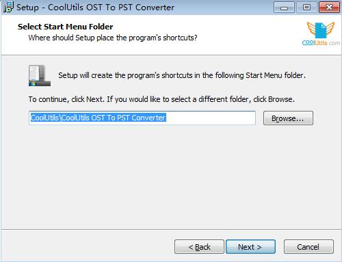 Coolutils OST to PST Converter