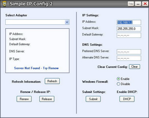 Simple IP Config