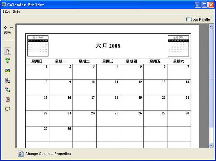 Calendar Builder