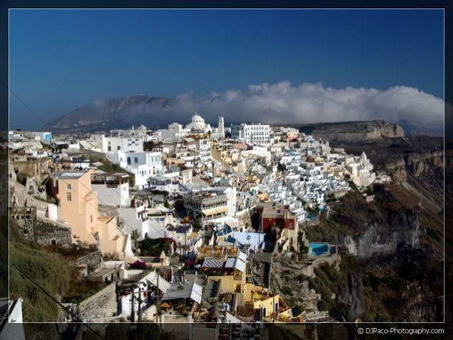 Santorini Island Screensaver