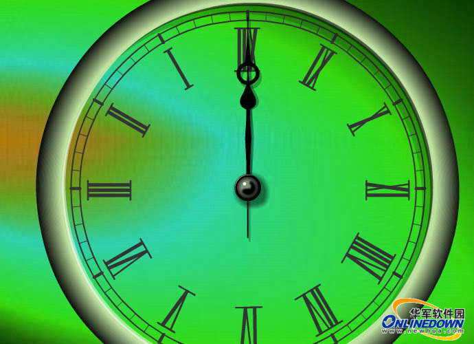 Reverse Clock ScreenSaver