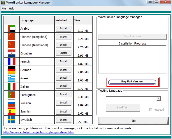 WordBanker English-Italian