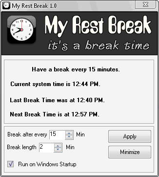 My Rest Break