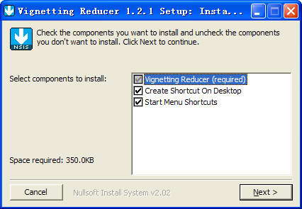 Vignetting Reducer