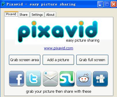 Pixavid(桌面截图分享)