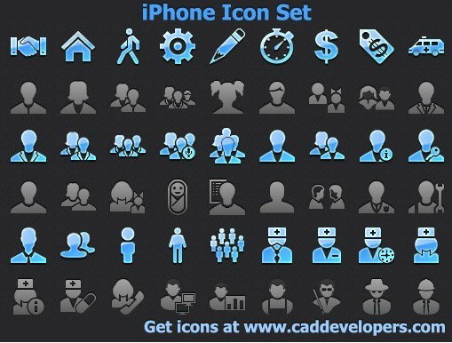 iPhone Icon Set
