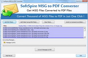 Migrate MSG to PDF
