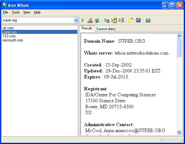 Arm Whois