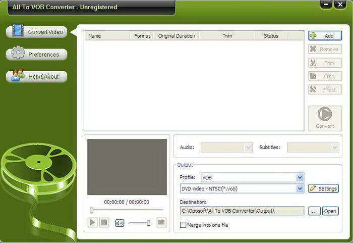 oposoft All to VOB converter