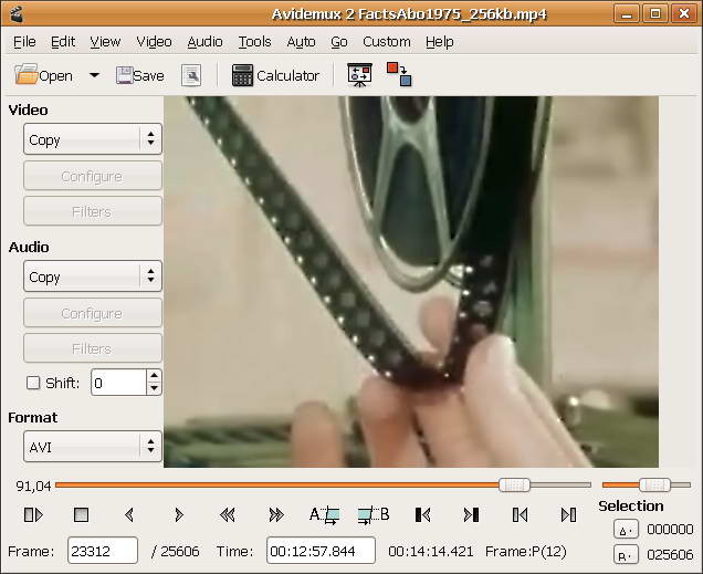 Avidemux fot Linux