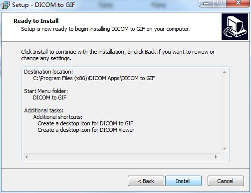 DICOM to GIF