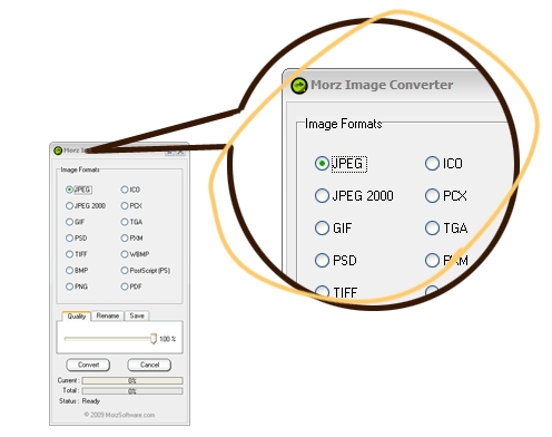 免费快捷的图片格式转换工具-Morz.Image.Converter 2010+(plus)