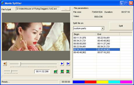 MovieToolbox Movie Splitter