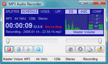 Pistonsoft MP3 Audio Recorder Free
