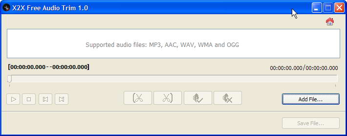 X2X Free Audio Trim