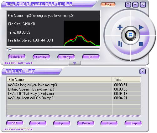 HiFi OGG Recorder Joiner