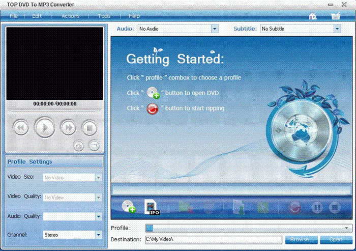TOP DVD To MP3 Converter