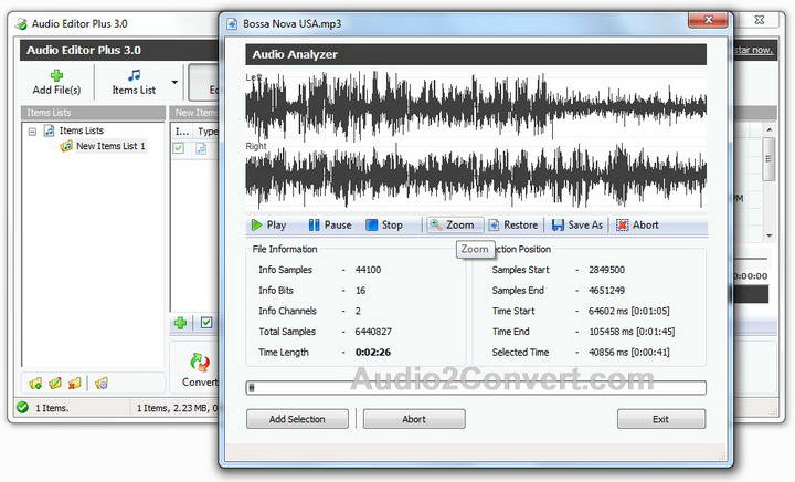 Audio Editor Plus