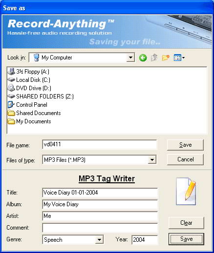 Record-Anything