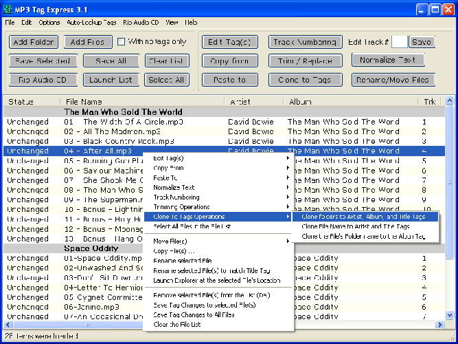MP3 Tag Express