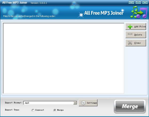 All Free MP3 Joiner