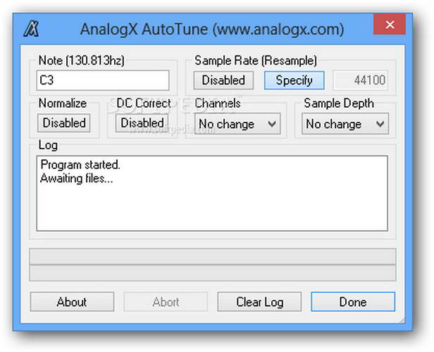 AnalogX AutoTune