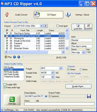 MP3 CD Ripper