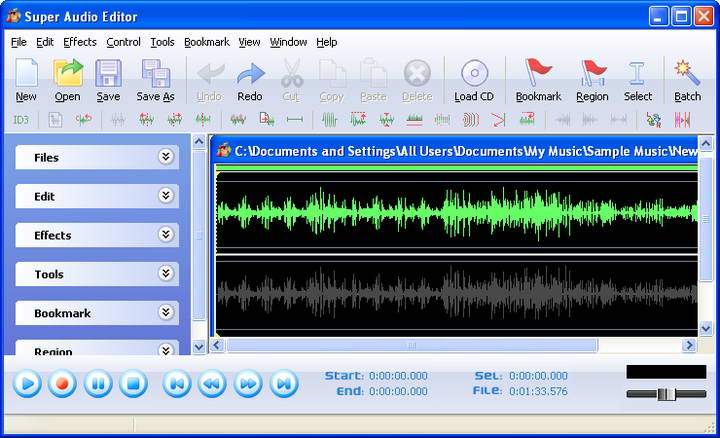 Super Audio Editor