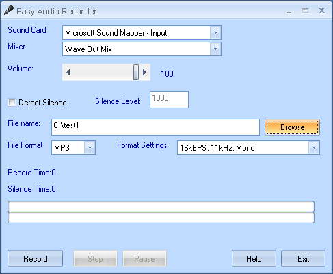 Easy Audio Recorder