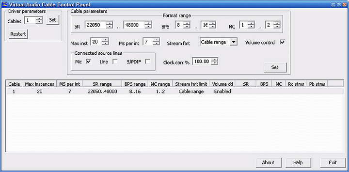 Virtual Audio Cable