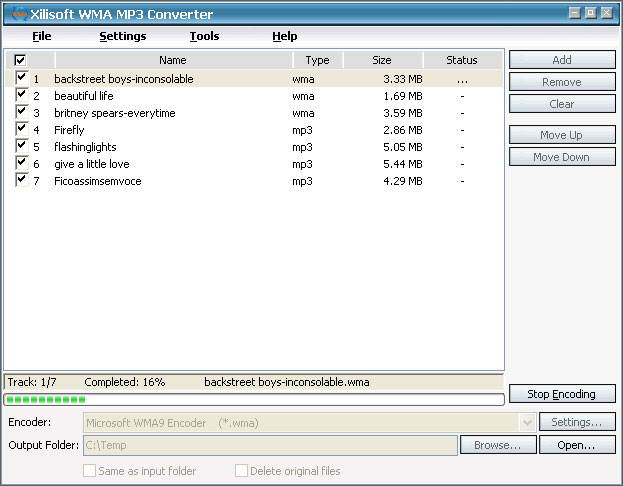 Xilisoft WMA MP3 Converter