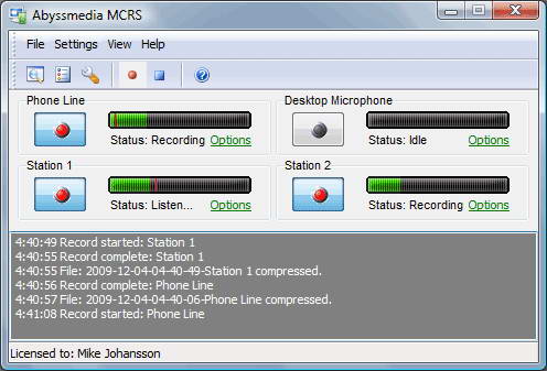 abyssmedia Multi-Channel Sound Recorder