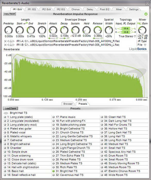 LiquidSonics Reverberate(64-bit )