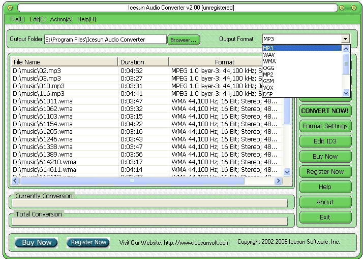 Icesun Audio Converter