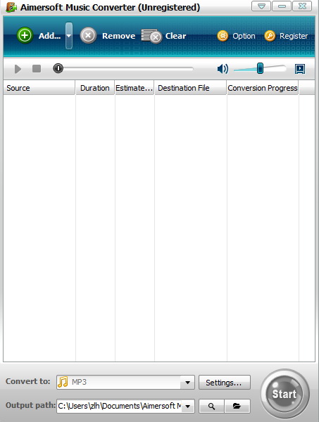 Aimersoft Music Converter