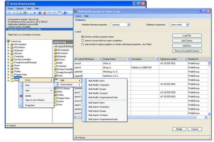 Active Directory Bulk