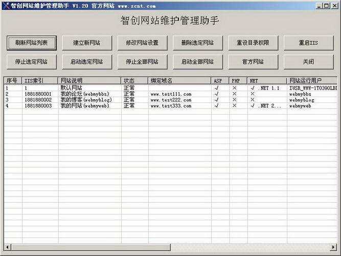 智创网站维护管理助手(